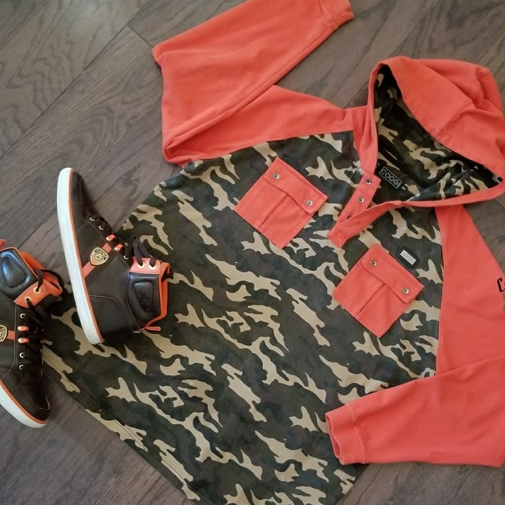 COOGI AUSTRALIA Camouflage HOODIE